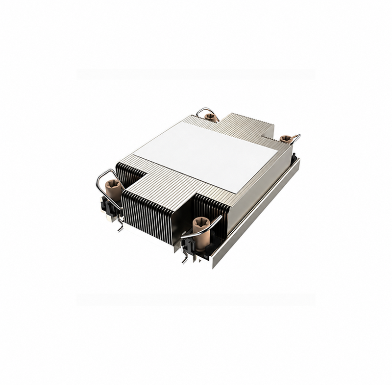 Coolserver 4677 1UM71-P LGA CPU Radiator 4 Heat Pipes Server 1U 4pin Copper Aluminum Computer Case TDP 185W 12V