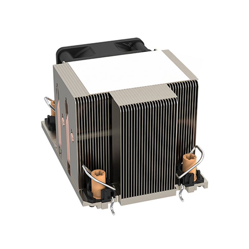 Coolserver LAG 4677 2UM83 5 Heat Pipe Server CPU Radiator 2U 4pin PWM Silent Customizable Computer Case TDP 285W Two Ball