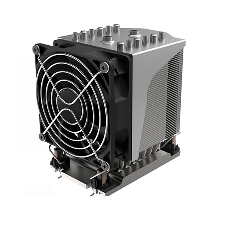 Coolserver CS-4677-4UM96 5 Heat Pipe LGA 4677 CPU Radiator 4pin Silent Air Cooling for Computer Case TDP 385W
