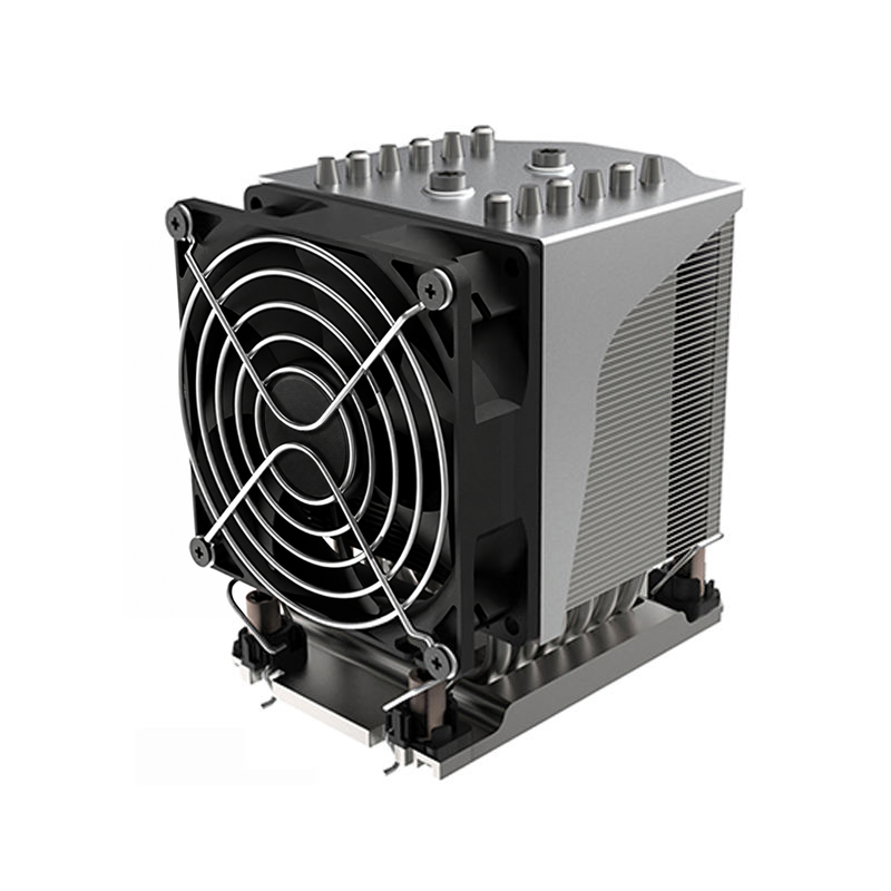 Coolserver CS-4677-4UM96 5 Heat Pipe LGA 4677 CPU Radiator 4pin Silent Air Cooling for Computer Case TDP 385W