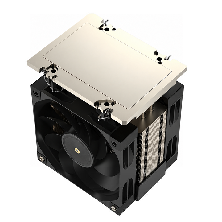 COOLSERVER LGA7529 4UM98 PRO Server CPU Heatsink Cooler 6 Heat Pipes Copper Bottom Two Ball Bearing PWM Fan Computer Case TDP
