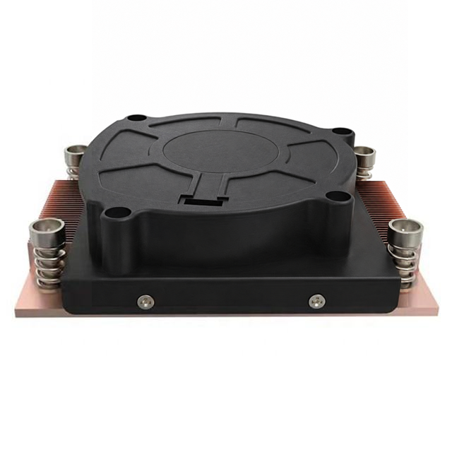 COOLSERVER CS-AM5-1U3C Active Desktop Computer Server CPU Radiator Temperature Control Fan Copper AM5 Air Cooling Computer Case