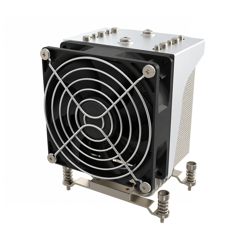 COOLSERVER CS-AM5-4UR22 5 Heat Pipe 180W Server Cooler CPU Cooling Heat Sink Supports for AM5 4U Computer Motherboard Fan Copper