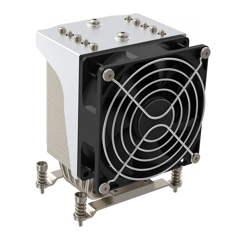 CoolServer AM4 AM5 R22 4U Active CPU Cooler Thermal Simulation Customizable PWM 4-Pin Heatsink Cooling Computer Cases TDP 200W
