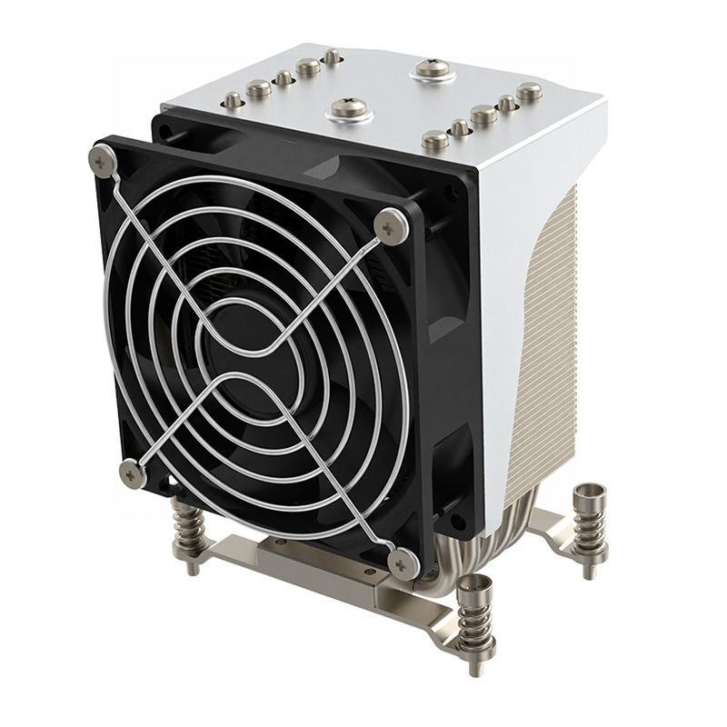CoolServer AM4 AM5 R22 4U Active CPU Cooler Thermal Simulation Customizable PWM 4-Pin Heatsink Cooling Computer Cases TDP 200W