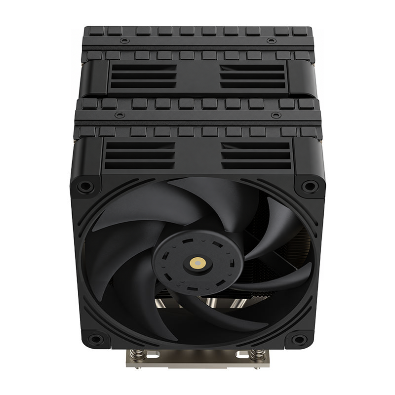 New SP3 COOLSERVER CPU Server Radiator 4U Double Tower Dual Fan 6 Heat Pipe Silent Air Cooling