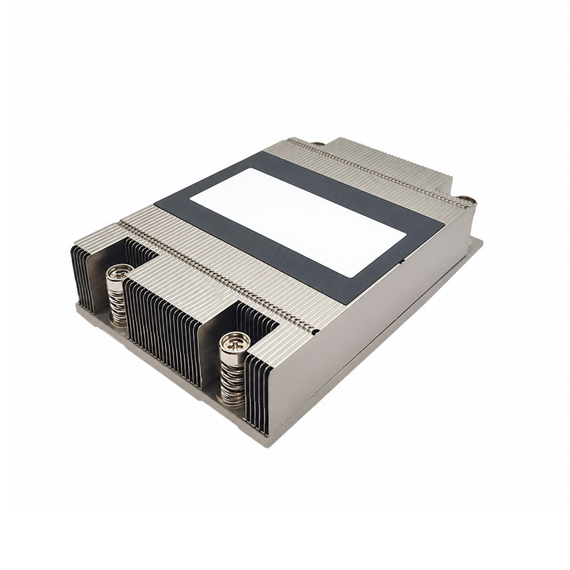COOLSERVER SP3 1U CPU Radiator for AMD Desktop Computers Passive Fanless 3 Copper Tube Thermal Paste Included for PC Use
