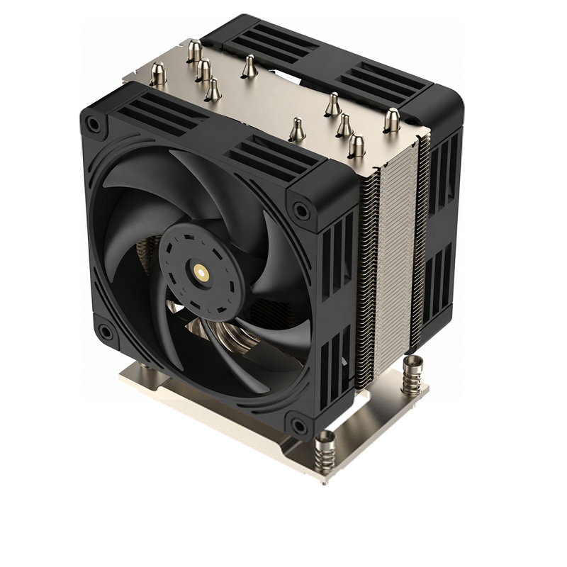 COOLSERVER 4UM97 for SP3 Multi-platform Radiator 5 Heat Pipe CPU Air Cooler Cooling Fan Computer Case TDP 380W 90X90X25MM Two