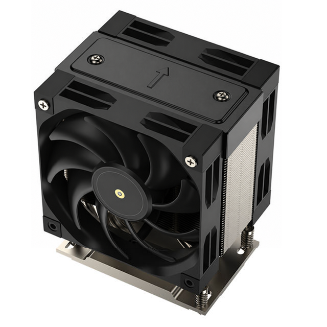 COOLSERVER for SP3 4U M97 PRO Server Radiator CPU Air Cooler 5 Heat Pipe Two Ball Bearing Copper Aluminum 32dBA Deep Cooling