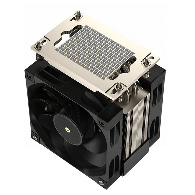 COOLSERVER SP3 4U M98 PRO Desktop Server CPU Cooler 6 Heat Pipe Low Noise Copper Aluminum Two Ball Bearing Heatsink TDP 410W 12V