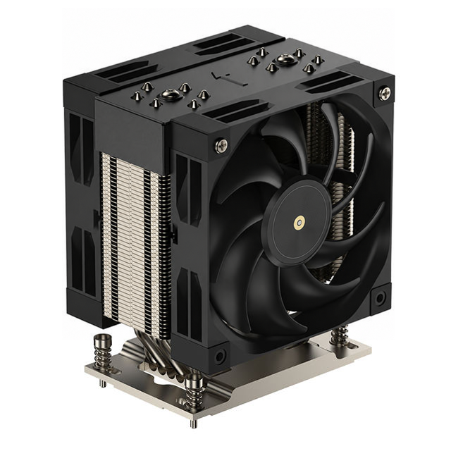 COOLSERVER SP3 4U M98 PRO Desktop Server CPU Cooler 6 Heat Pipe Low Noise Copper Aluminum Two Ball Bearing Heatsink TDP 410W 12V