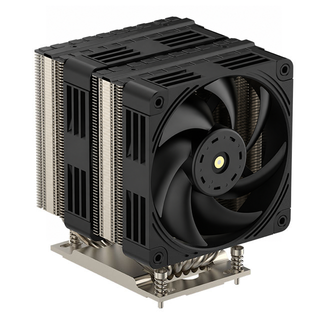 COOLSERVER CS-SP3-4UM99 Desktop Server CPU Cooler 6 Heat Pipes Copper Aluminum Low Noise Heatsink Two Ball Bearing TDP 420W