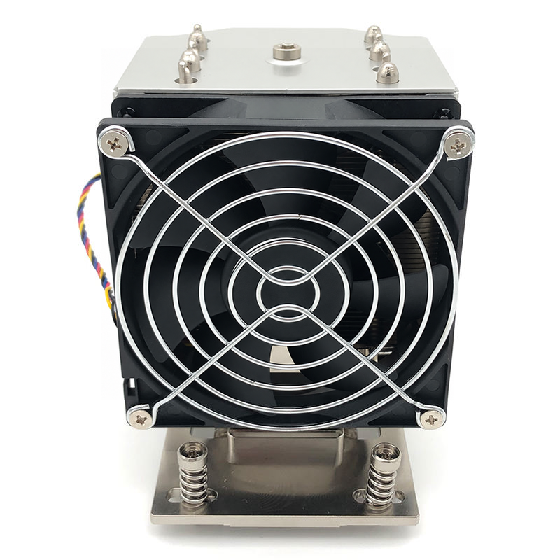 Support SP3/AMD+ Desktop Computer Multi-platform CPU Radiator 5 Heat Pipe Silent Air-cooled CPU Fan