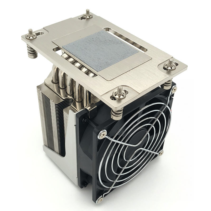 Support SP3/AMD+ Desktop Computer Multi-platform CPU Radiator 5 Heat Pipe Silent Air-cooled CPU Fan