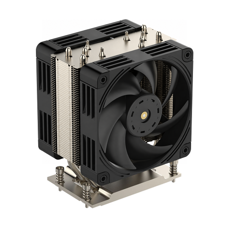 COOLSERVER New SP5 4U M97 Air Cooler CPU Cooling Computer Case Radiator Tower Dual Fan 5 Heat Pipe Silent TDP 420W