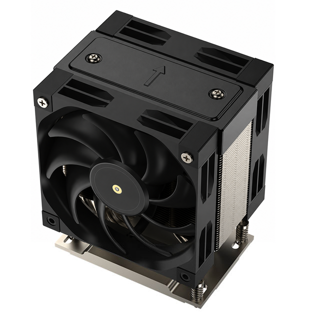 COOLSERVER SP6 4U M97 PRO Desktop Server CPU Cooling 4Pin PWM Thermal Low Noise Heatsink 5 Heat Pipes Ball Bearing 12V DC TDP