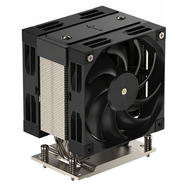 COOLSERVER SP6 4U M97 PRO Desktop Server CPU Cooling 4Pin PWM Thermal Low Noise Heatsink 5 Heat Pipes Ball Bearing 12V DC TDP