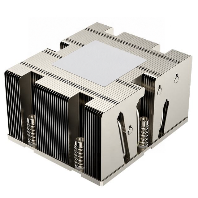 COOLSERVER CS-SP7-2US21 Server CPU Cooler 6 Heat Pipes Copper Aluminum Heatsink Supports for SP7 Motherboard Computer Case TDP