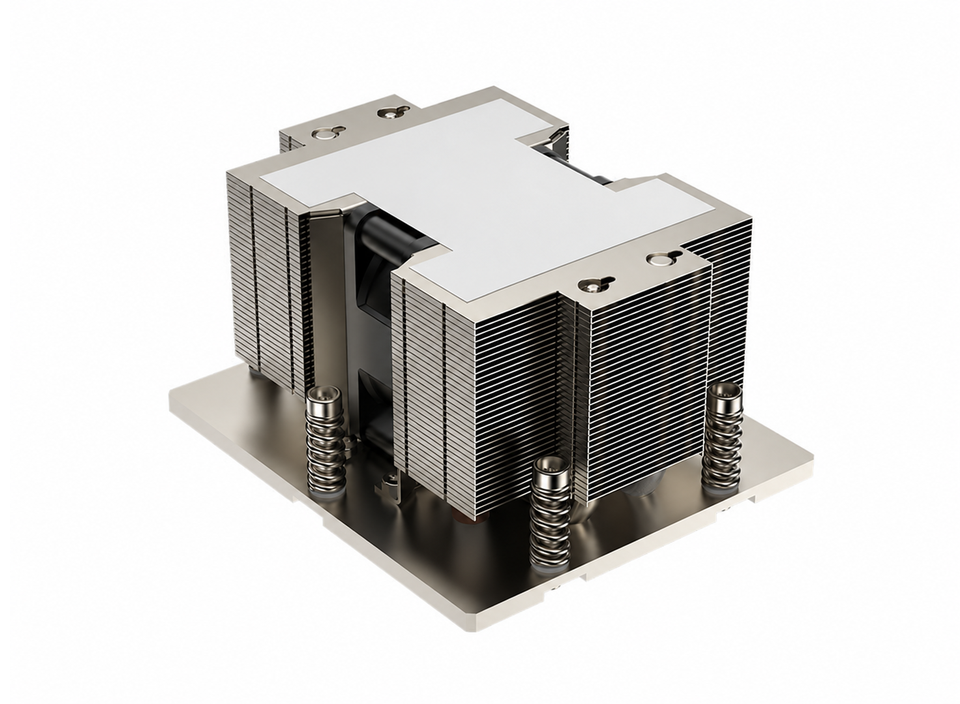 COOLSERVER SP7 2US87 Server CPU Cooler 5 Heat Pipes Copper Bottom Two Ball Bearing PWM Fan TDP 400W for Computer Case