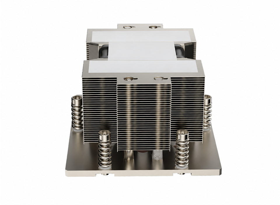 COOLSERVER SP7 2US87 Server CPU Cooler 5 Heat Pipes Copper Bottom Two Ball Bearing PWM Fan TDP 400W for Computer Case