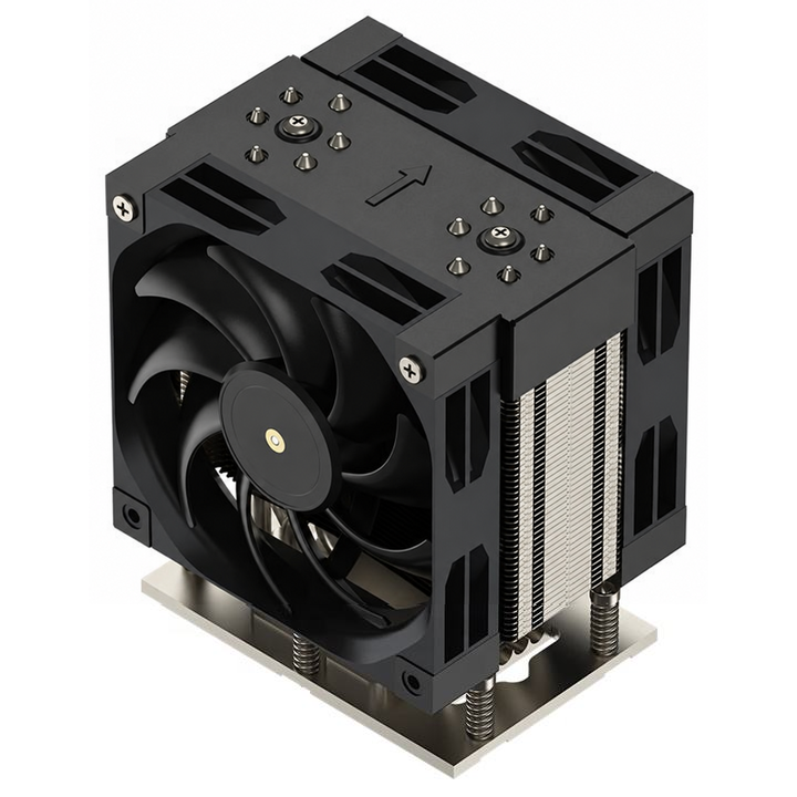 COOLSERVER SP8 4U M98 PRO Server CPU Cooler 6 Heat Pipe Copper Bottom Two Ball Bearing PWM Fan Computer Case TDP 410W