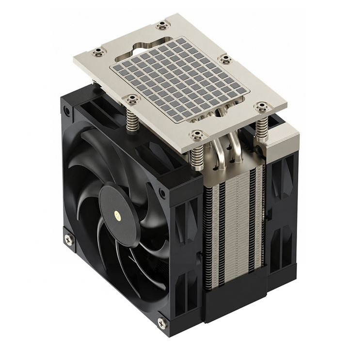 COOLSERVER SP8 4U M98 PRO Server CPU Cooler 6 Heat Pipe Copper Bottom Two Ball Bearing PWM Fan Computer Case TDP 410W