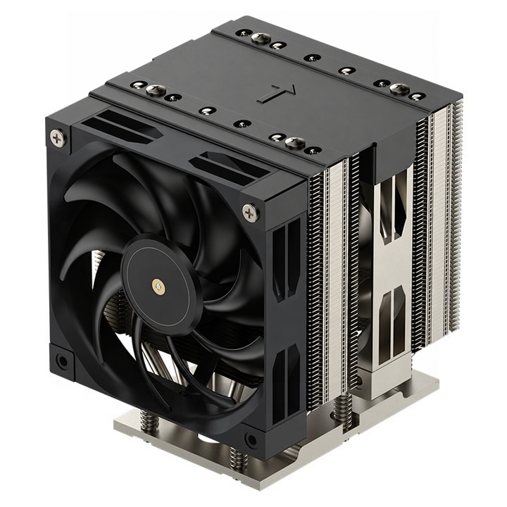COOLSERVER SP8 4UM99 PRO Heatsink for 6 Heat Pipes Copper Aluminum Two Ball Bearing 12V DC PWM Fan Computer Case TDP 450W