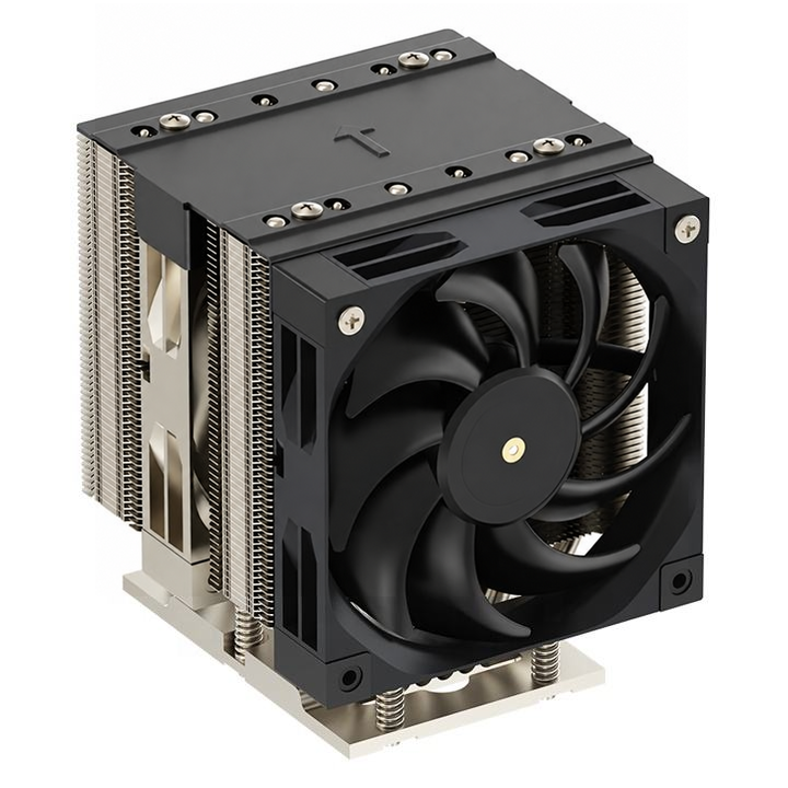 COOLSERVER SP8 4UM99 PRO Heatsink for 6 Heat Pipes Copper Aluminum Two Ball Bearing 12V DC PWM Fan Computer Case TDP 450W