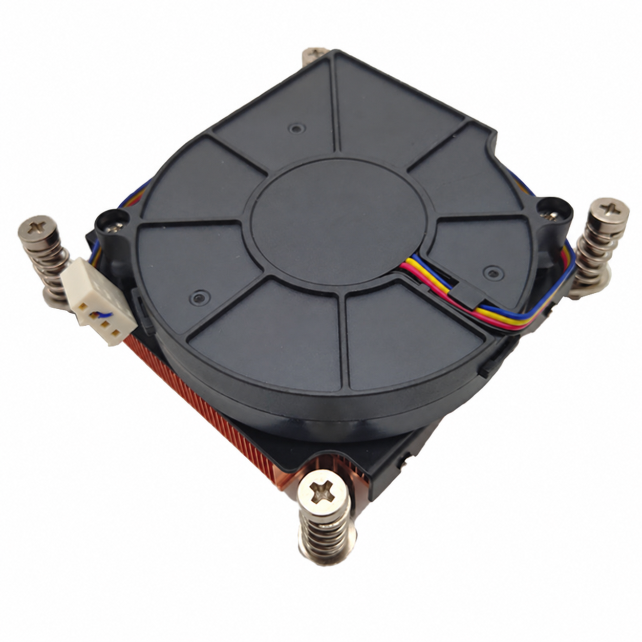 LGA2011/115X 1U Active Desktop Computer Cpu Radiator Temperature Control Fan Multi-platform Pure Copper Tube