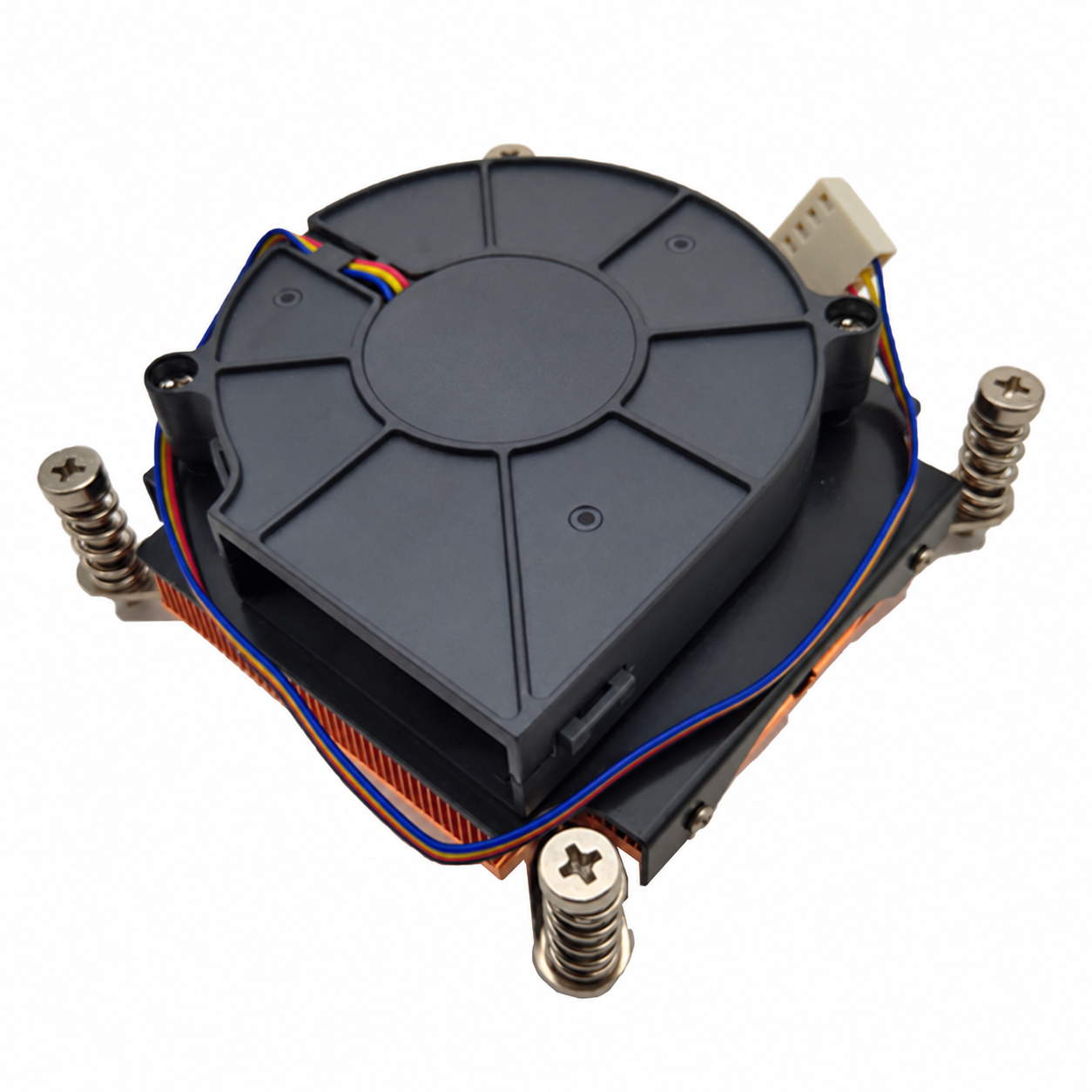 LGA2011/115X 1U Active Desktop Computer Cpu Radiator Temperature Control Fan Multi-platform Pure Copper Tube