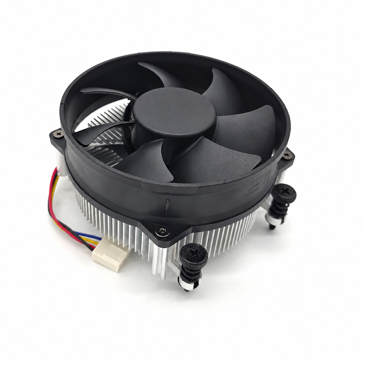 COOLSERVER LGA 115X CPU Heatsink Silent Computer Case 4Pin Pure Copper Aluminum 120W 5000RPM Two Ball Bearing
