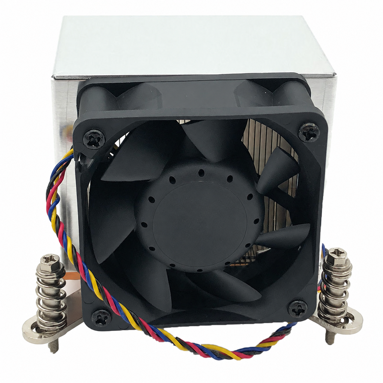 COOLSEVER CS-115X-2U6CA 115X Active Desktop CPU Cooler 12V Pure Copper Air Cooling Heat Sink 4Pin Double Ball Bearing 95W