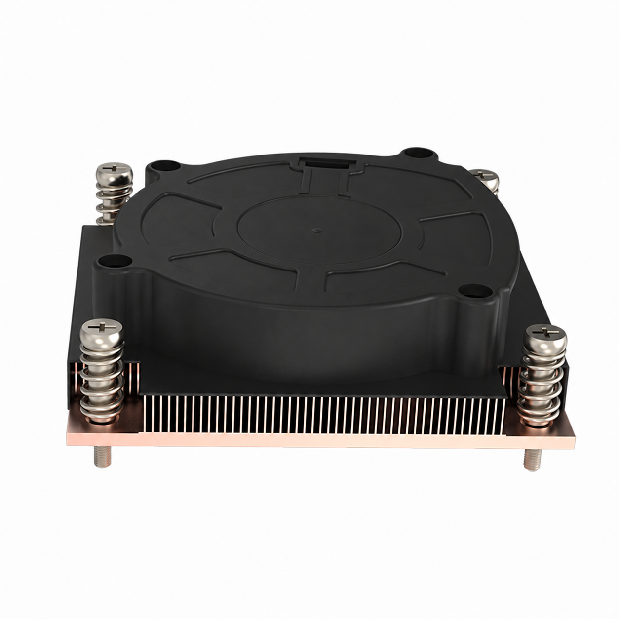 COOLSERVER 1700 Pure Copper Thin Heat Sink New Air Cooling Thermal Paste 4Pin Connector 3Pin PWM for Intel CPU Server Fan