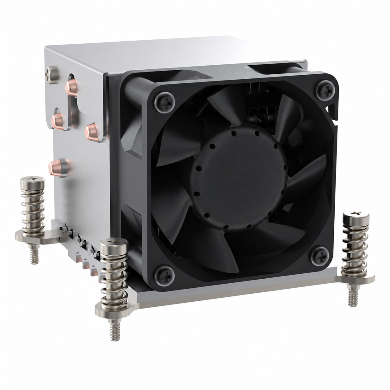 COOLSERVER 1700 2UR63 Universal Server CPU Cooler Air Cooling 4 Heat Pipes Heat Sink Server Cooler TDP 165W