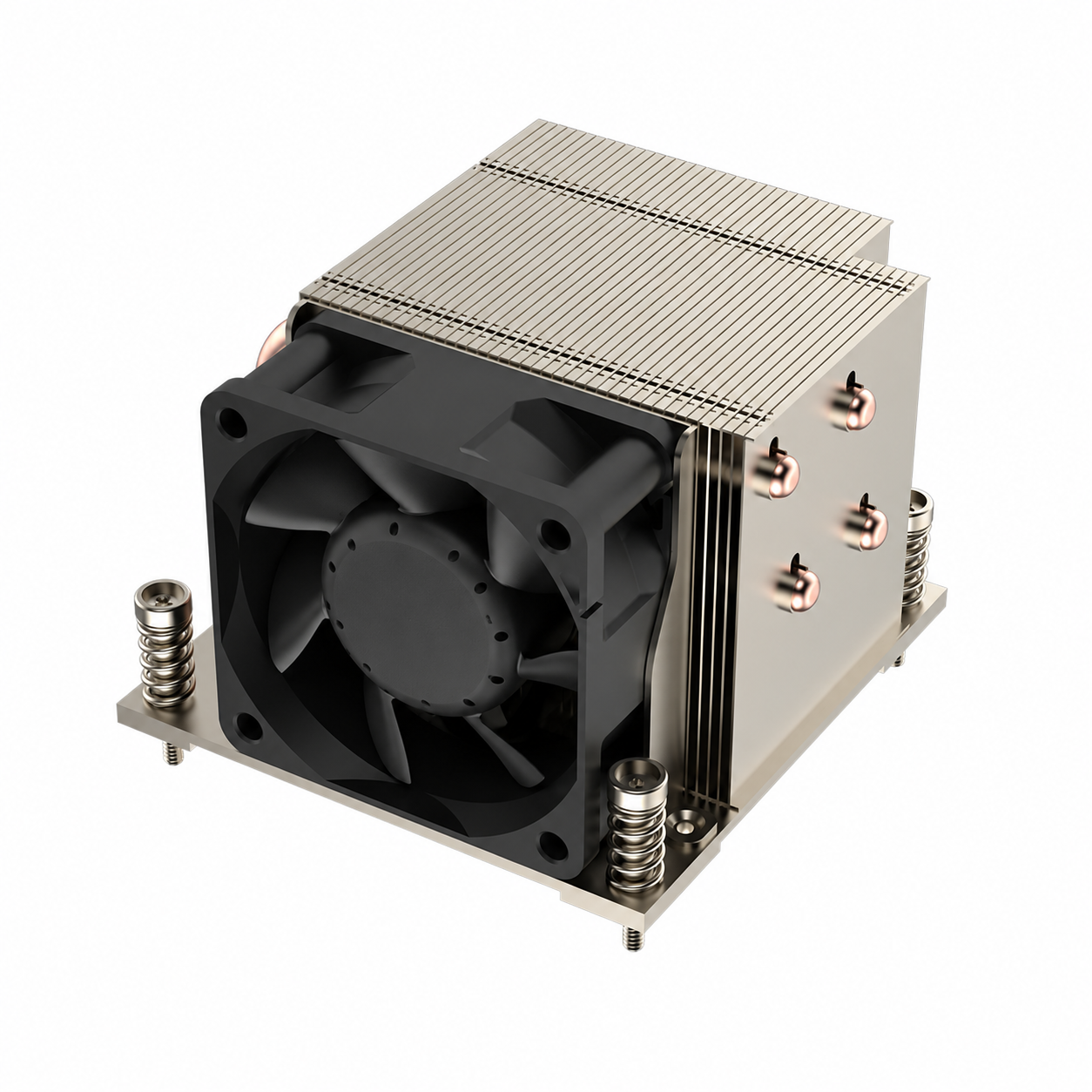 COOLSERVER Brand-New LGA1700 12th & 13th Generation 5 Heat Pipe High-Power Server Radiator Air Cooler CPU Cooling Fans & Cooling
