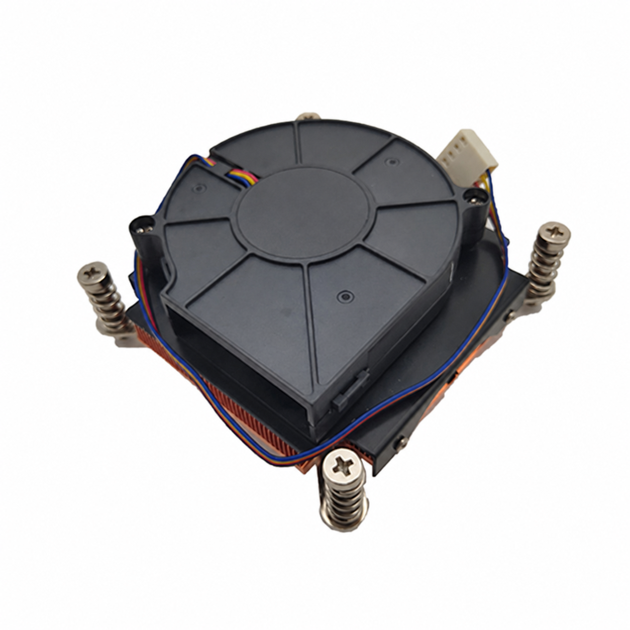COOLSERVER LGA2011 1U3CC Computer Case Air Cooler with Silent Heatsink Fan 95W TDP Two Ball Bearing for Desktop CPU Cooling