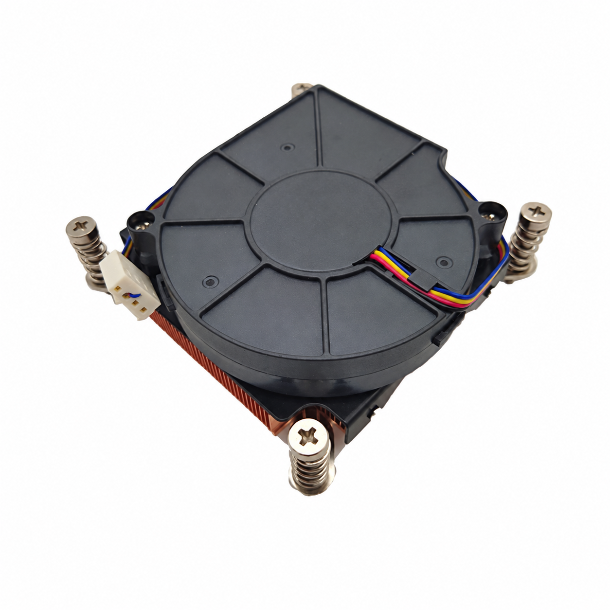 COOLSERVER LGA2011 1U3CC Computer Case Air Cooler with Silent Heatsink Fan 95W TDP Two Ball Bearing for Desktop CPU Cooling