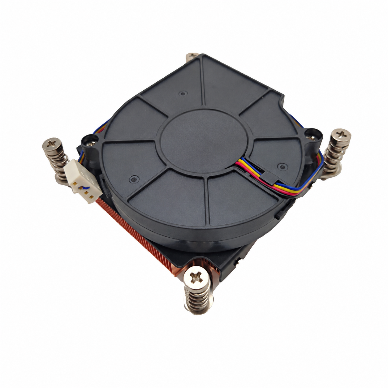 COOLSERVER LGA2011 1U3CC Computer Case Air Cooler with Silent Heatsink Fan 95W TDP Two Ball Bearing for Desktop CPU Cooling