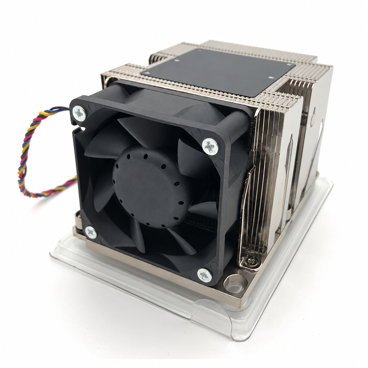 LGA3647 Rectangular 2U3 Heat Pipe Active Server Cooler COOLSERVER Cooler CPU Cooling Computer Radiator Temperature Control Fan