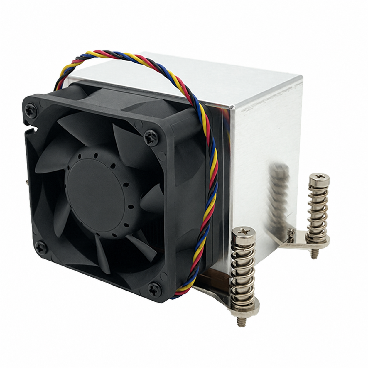 COOLSERVER CS-AM4-2U6CA Active Desktop Computer Server CPU Radiator Temperature Control Fan Copper AM4 Air Cooling Computer Case