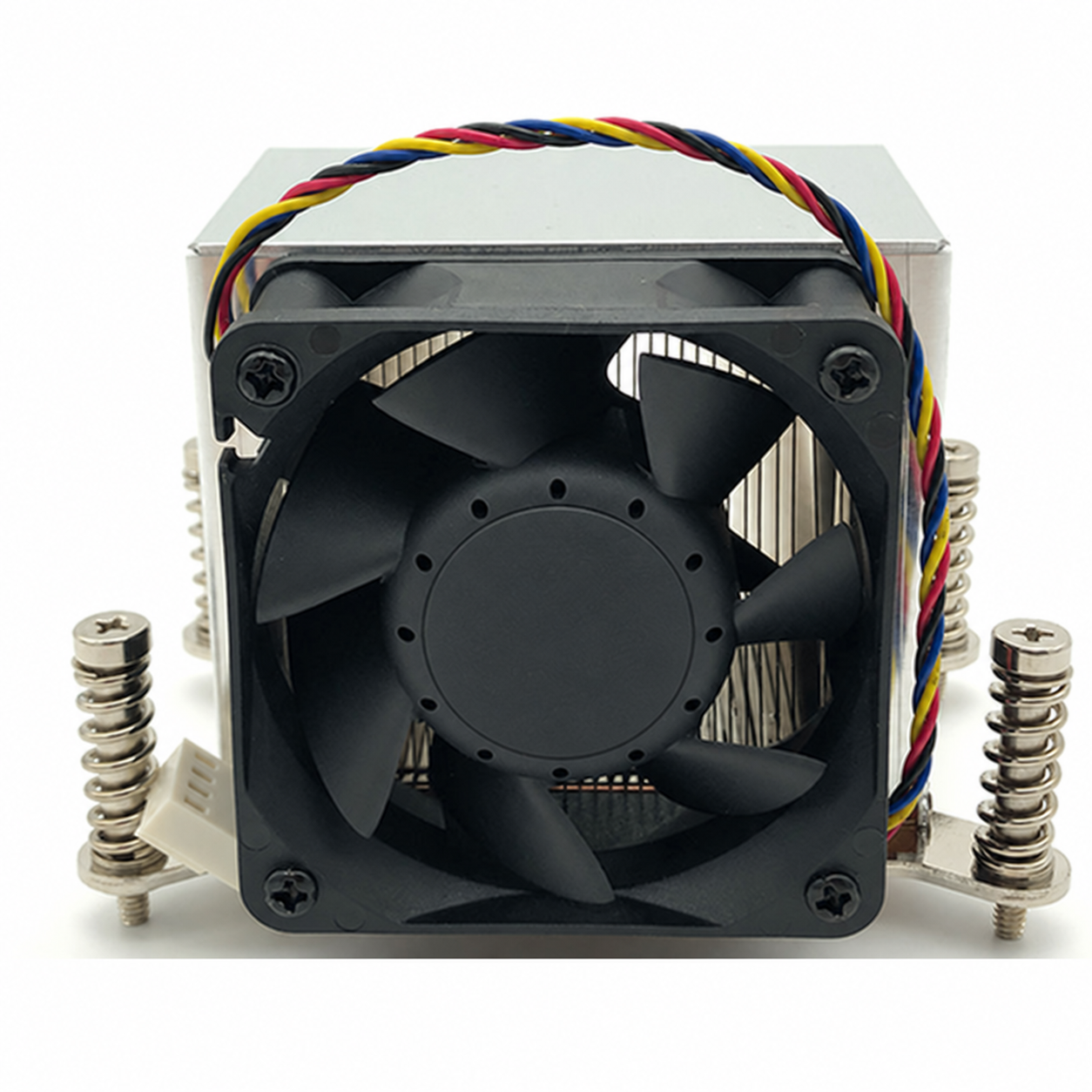 COOLSERVER CS-AM4-2U6CA Active Desktop Computer Server CPU Radiator Temperature Control Fan Copper AM4 Air Cooling Computer Case