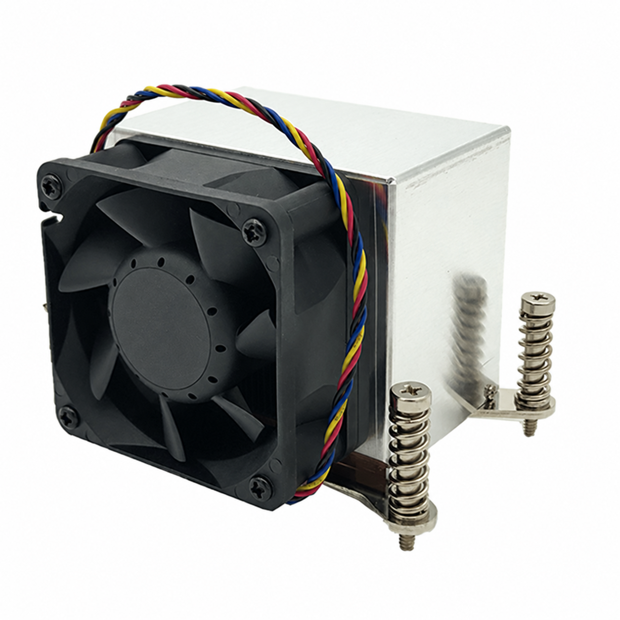 COOLSERVER CS-AM4-2U6CA Active Desktop Computer Server CPU Radiator Temperature Control Fan Copper AM4 Air Cooling Computer Case