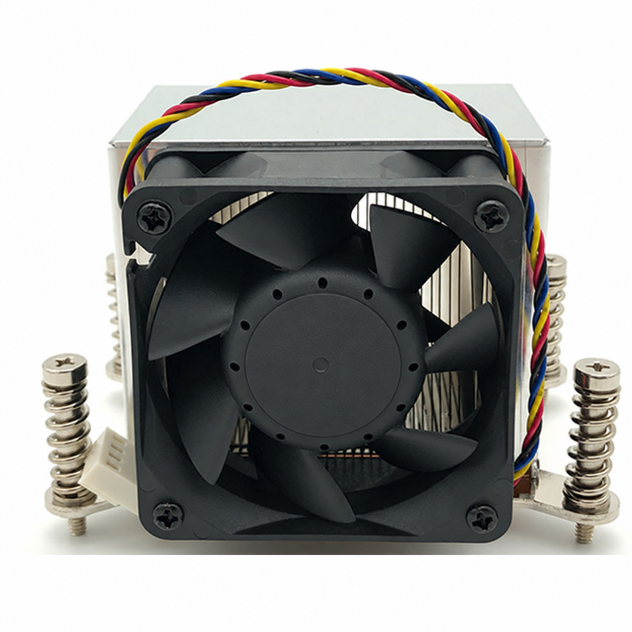 COOLSERVER CS-AM4-2U6CA Active Desktop Computer Server CPU Radiator Temperature Control Fan Copper AM4 Air Cooling Computer Case
