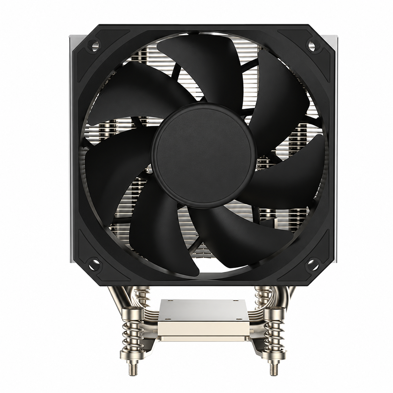 COOLSERVER CS-AM5-4UR23-T Desktop Computer Server AM5 5 Heat Pipe Copper CPU Radiator Cooler Fan Ball Bearing TDP 210W Case