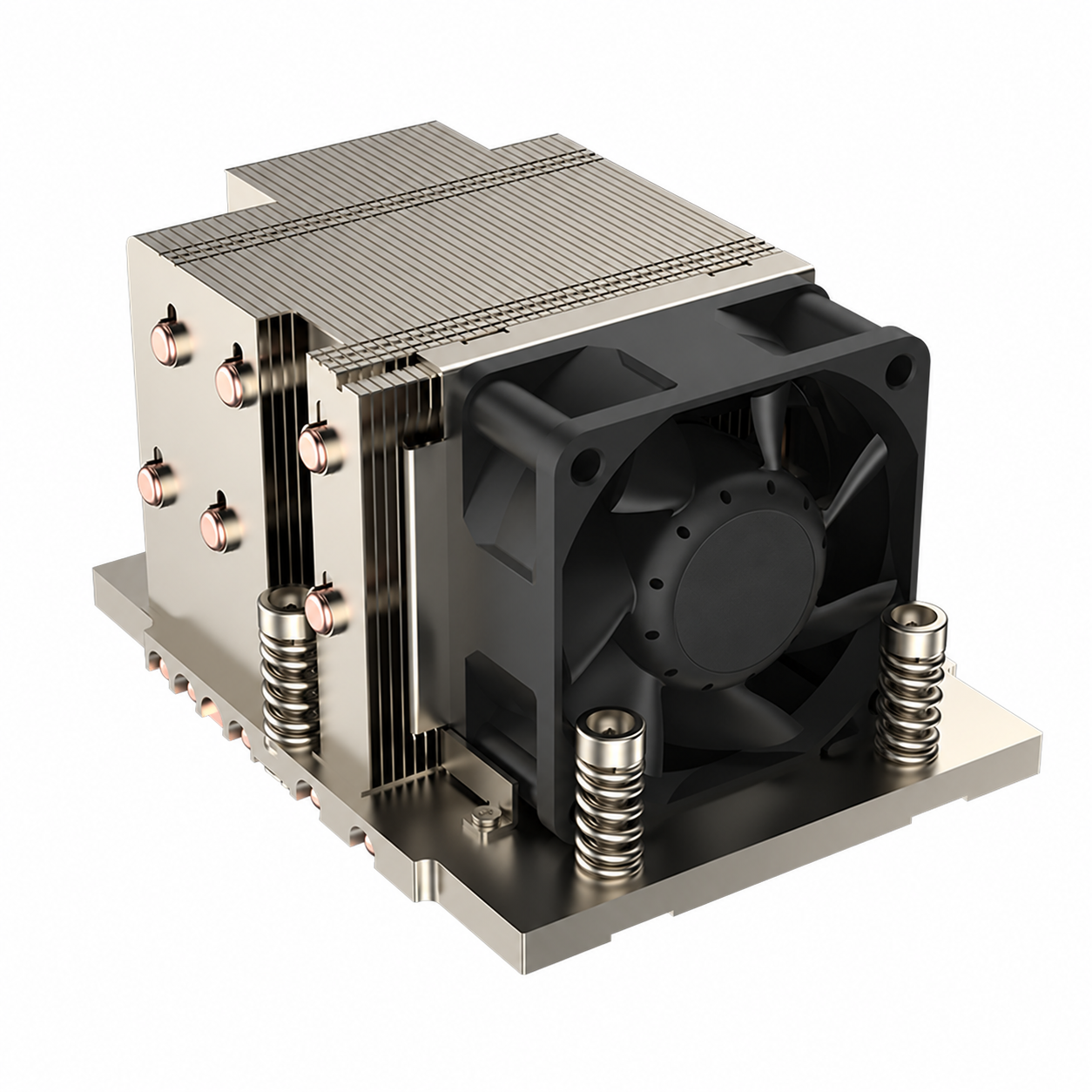 Multi-Platform CPU Radiator 6 Heat Pipes Support SP5 AMD Silent Cooling Fan Copper 2U Server Heatsink CPU Air Cooler TDP 380W