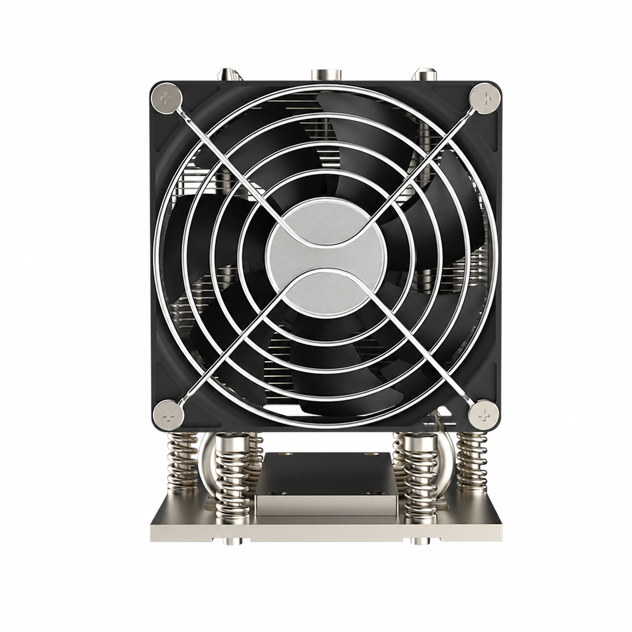 Server Cooler SP5 4U S42 CPU Radiator 6 Heat Pipes Silent Fan Copper Bottom 4U Server Air Cooling Supports SP5 AMD Use TDP 400W